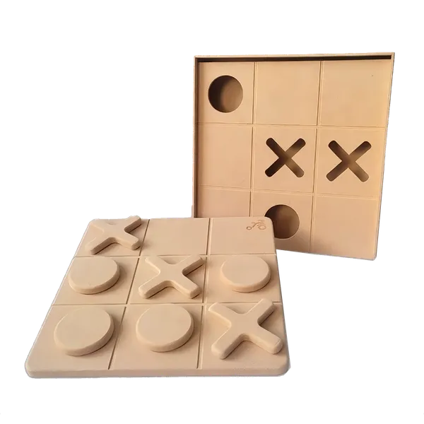 Juego de La Vieja con Caja para Pintar Desteyus con 5 Creyones de Cera